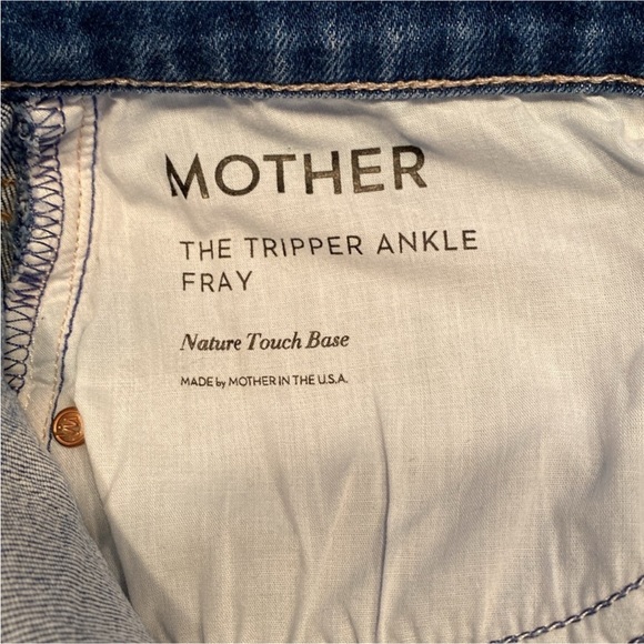 MOTHER The Tripper Ankle Fray Sz 28 - Picture 13 of 16